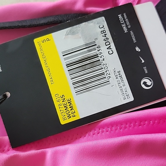 Nike Indy Bra, Size Small, Light Support, Pink - Picture 3 of 3